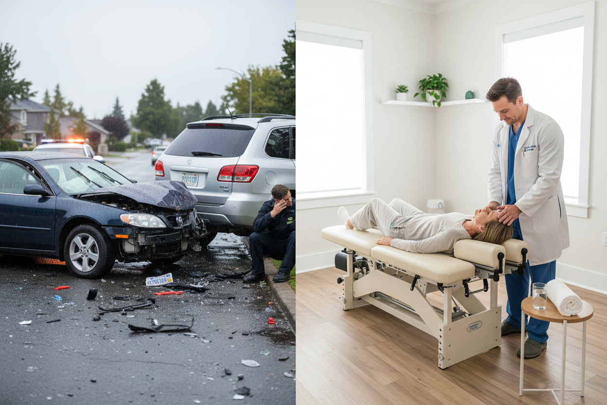 Pourquoi consulter un chiropraticien après un accident de voiture?